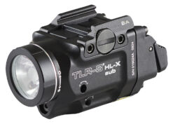 Streamlight 69469 TLR-8  Black Aluminum Springfield Hellcat 1,000 Lumens Red Laser