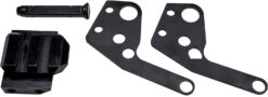 Kel-Tec PLR161570 SU/PLR Picatinny Adapter Black Aluminum Includes Two Mounting Plates