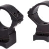 Talley 740774 Scope Mount/Ring Combo  Black Anodized Aluminum 30mm Tube, Howa Super Lite, Medium Rings