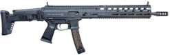 Grand Power 810091157961 Stribog SP9A1 9mm Luger Picatinny Rail, Black Polymer Grip