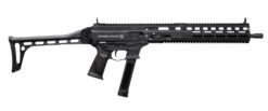 Grand Power 810091156025 Stribog SP9A3G 9mm Luger 16" Black Barrel, Black Receiver, Polymer Stock & Grip