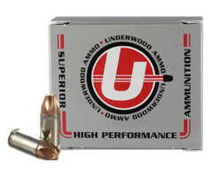 Underwood Ammo 864 Xtreme Defense  9mmLuger+P 68gr Solid Monolithic 20 Per Box/10 Case