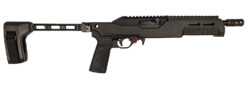 Franklin Armory 0230000BLK F22  22 LR 10+1 8" Black Threaded Barrel, Black Aluminum Receiver w/Picatinny Rail, SB Tactical 1913 Brace