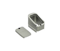 Shield Arms ECHME5GREY Magazine Extension  Fits Springfield Echelon 5rd Grey Anodized Aluminum