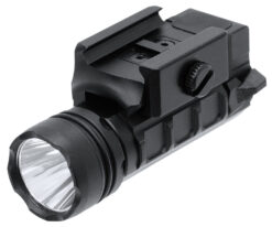 Leapers LTELP123RA  Pistol Light Black Aluminum 400 Lumens Picatinny Mount
