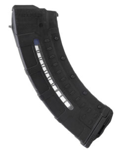 Leapers RBTAKM30   30rd Windowed 7.62x39mm Black Polymer/Steel