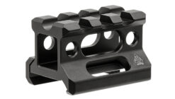 Leapers MTRSX8S Picatinny Riser  Matte Black Anodized Aluminum Picatinny Mount