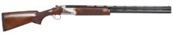 TriStar 98732 Upland Hunter Silver II 20 Gauge Break Open 3" 2rd 26" Over/Under Vent Rib Barrel, Fixed Walnut Stock