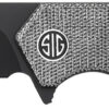 Sig Sauer Knives VA9BB Validus  3.78" Folding Drop Point Plain Black PVD M390 Steel Blade, 4.76" Black Textured G10 Handle
