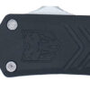 CobraTec Knives SBLKFSXGEN3DNS FS-X Gen III Small 2.75" OTF Drop Point Plain Stonewashed D2 Steel Blade, 3.88" Aluminum Handle