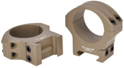 Warne 8501DE HyperLite  Dark Earth Cerakote MagnaFusion Alloy 1" Tube Maxima/Weaver/Picatinny