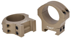 Warne 8502DE HyperLite  Dark Earth Cerakote MagnaFusion Alloy 1" Tube Maxima/Weaver/Picatinny