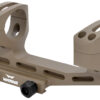 Warne LRSKEL30DE Skeletonized Scope Mount/Ring Combo Extended Dark Earth Aluminum 30mm Tube MSR 20 MOA