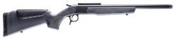 CVA CR4443 Scout  450 Bushmaster 1rd 22" Blued Threaded Barrel, Blued Picatinny Rail Receiver, Stealth Gray Fixed Synthetic Stock