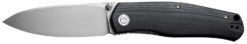 Civivi Knives C22007-1 Sokoke  EDC 3.35" Folding Drop Point Plain Bead Blasted 14C28N Steel Blade, Black G10 Handle