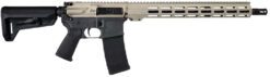 Shark Coast Tactical 300-055-1000-20 Badger  5.56 NATO 30+1 16" Black Nitride Threaded Barrel, Gray & Tan Cerakote Picatinny Rail Aluminum Receiver, Magpul SL-K Black Polymer Stock, Black Polymer Grip