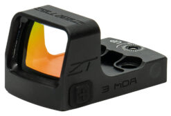 Zero Tech Optics THDM21  Thrive HD Black 1x 21mm x 15mm 3 MOA Red Dot Reticle
