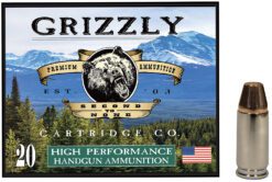 Grizzly Ammo GC9M+P19mm+P Luger 124gr Full Metal Jacket Flat Point 20 Per Box/10 Case