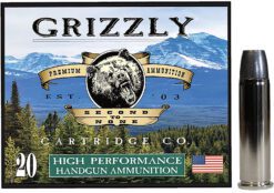 Grizzly Ammo GC357M14   357Mag 200gr Wide Long Nose Gas Check 20 Per Box/10 Case