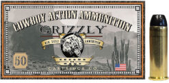 Grizzly Ammo GC44M2   44RemMag 200gr Round Nose Flat Point 50 Per Box/10 Case