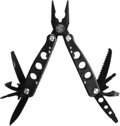 Smith & Wesson Knives SWMT1CP Multi-Tool  Black 6.50" Long Includes Case