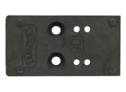 Walther Arms 5136197 Optic Plate  Black Steel Fits Walther PDP 2.0