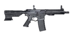 ATI ATIGAX5567MLTB Alpha Maxx  5.56 NATO 30+1 7.50" Black Barrel, Black Polymer Receiver w/Picatinny Rail, M-LOK Handguard, Black Polymer Blade, A2 Grip