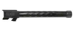 Faxon Firearms GB910N34LGQT Match Series  9mm Luger 5.75" Fluted Threaded Black Nitride Stainless Steel, Fits Glock 34 Gen2-4