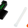 HiViz KB2015 LiteWave  Green/Red/White Black Frame Fits Kimber 1911