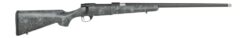 Howa HCE65PRCGW 1500 Carbon Elevate 6.5 PRC 4+1 24" Wrapped Carbon Fiber Threaded Barrel, Blued Drilled & Tapped Steel Receiver, Fixed Stocky's Black w/Gray Webbing Carbon Fiber Stock, Right Hand