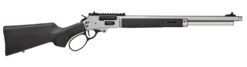 Smith & Wesson 14204 1854  45-70 Gov 6+1 20" Stainless Threaded Barrel, Stainless Steel Receiver w/Picatinny Rail, Fixed Black Synthetic Stock, Thread Protector