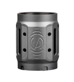 SilencerCo AC5449 Bravo MAAD Brake 2.0 Black Anodized Aluminum 2.11" OAL 1.68" Diameter
