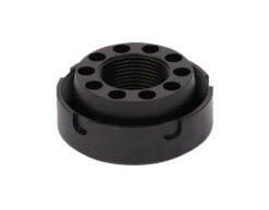 SilencerCo AC4742 Charlie Direct Thread Mount Fits 3/4"x24 Stainless Steel Oxide Black