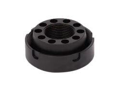 SilencerCo AC4747 Charlie Direct Thread Mount Fits M18X1 Stainless Steel Oxide Black
