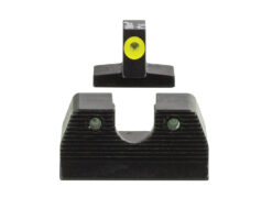 Trijicon 600890 HD XR Night Sight Set Green Tritium/Yellow Outline Front, Green Tritium Rear, Black Frame, Fits FN FNP/FNX