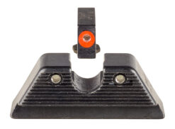 Trijicon 601092 HD XR Night Sight Set Green Tritium/Orange Outline Front, Green Tritium Rear, Black Frame, Fits Most Glock/17 MOS/19 MOS/45 MOS
