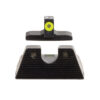 Trijicon 600895 HD XR Night Sight Set Green Tritium/Yellow Outline Front, Green Tritium Rear, Black Frame, Fits H&K VP9/45C/45C Tactical/P30/P30L/P30SK