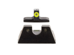 Trijicon 600895 HD XR Night Sight Set Green Tritium/Yellow Outline Front, Green Tritium Rear, Black Frame, Fits H&K VP9/45C/45C Tactical/P30/P30L/P30SK