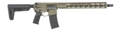 Cobalt Kinetics CKPROLITE55616CKG Pro Light  223 Rem/5.56 NATO  16" Black Barrel, CK Green Picatinny Rail Aluminum Receiver, M-LOK Handguard, Black Polymer Stock, Black Polymer Grip