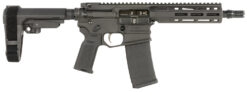 Cobalt Kinetics CKPROLITE30075BLK Pro Lite  300 Blackout 30+1 7.50" Black Melonite Barrel, Black Aluminum Receiver w/Picatinny Rail, Black Polymer SB Tactical SBA3 Brace, Black Polymer Grip