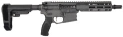 Cobalt Kinetics CKPROLITE30075CHARCOAL Pro Lite  300 Blackout 30+1 7.50" Black Melonite Barrel, Charcoal Aluminum Receiver w/Picatinny Rail, Black Polymer SB Tactical SBA3 Brace, Black Polymer Grip
