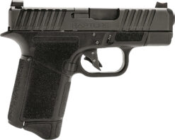 Gforce Arms GF932512GB Rapture  Sub-Compact Frame 9mm Luger 12+1 3.25" Black Steel Barrel, Black Steel Optic Cut/Serrated Slide, Gray Cerakote Polymer Frame, Shield RMSc/RMR Footprint
