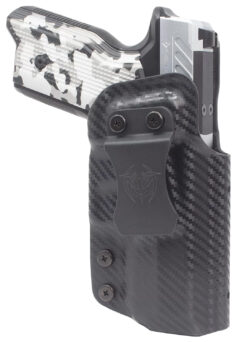 Fusion Firearms QUFUSXFRH XF Pro  Holster IWB/OWB Black Boltaron, Belt Clip, Right Hand