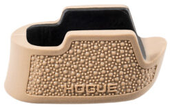 Hogue 18033 OverMolded Extension Base Pad Cobblestone Fits Sig Sauer P365 12rd FDE Rubber