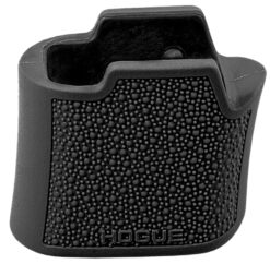 Hogue 18040 OverMolded Extension Base Pad Cobblestone Fits Sig Sauer P365 15rd Black Rubber