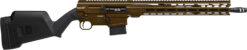 CMMG 55A520BMB Dissent BR4 5.56x45mm 10+1 16.10" Black Nitride Threaded Barrel, Midnight Bronze Cerakote Aluminum Receiver w/Picatinny Rail, M-LOK Handguard, Magpul Fixed Black Polymer Stock