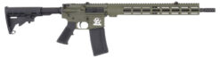 Great Lakes Firearms GL15223ODG AR-15  223 Wylde 30+1 16" Black Nitride Threaded Barrel, OD Green Cerakote Aluminum Receiver w/Picatinny Rail, M-LOK Handguard, Black Polymer Stock, Mil-Spec Grip
