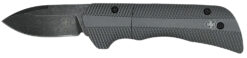 Templar Knife  Cali Auto Assist  1.90" Folding Drop Point Plain Cali D2 Steel Blade, 3.56" Gunmetal Anodized Aluminum Handle