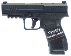 Canik HG7885CA-N Mete MC9LS *CA Compliant 9mm Luger 10+1 3.63" Black Steel Barrel, Black Nitride Steel Serrated Slide, Black Polymer Frame w/Picatinny Rail, Interchangeable Backstrap Grip