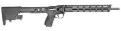 Smith & Wesson 14172 M&P FPC Folding 22 LR 10+1 16.25" Black Threaded Barrel, Black Polymer Receiver w/Picatinny Rail, M-LOK Handguard, Black Fixed Polymer Stock, Interchangeable Backstrap Grip
